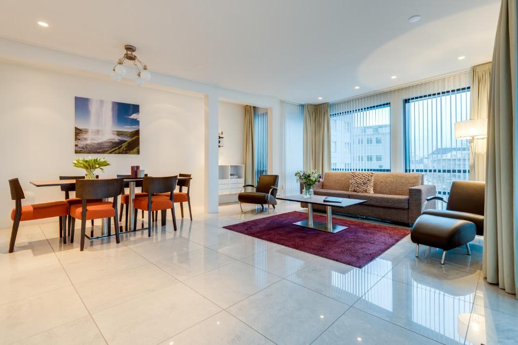 Black Pearl Apartment Hotel - Suite De Luxe D'une Chambre Avec Balcon