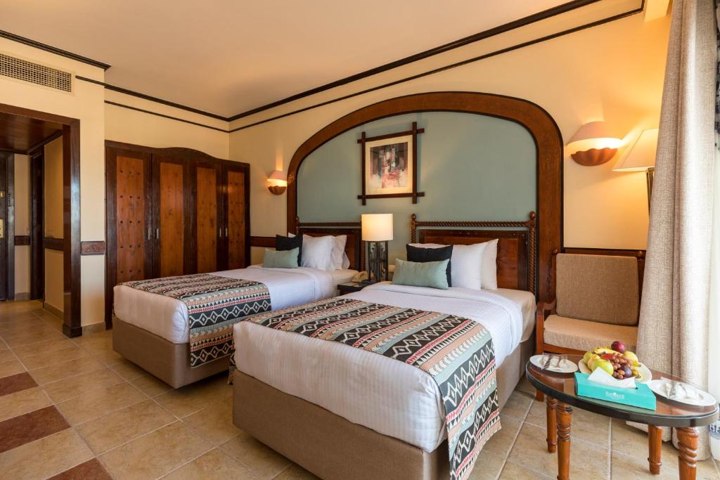 Sunrise Remal Resortにあるベッド