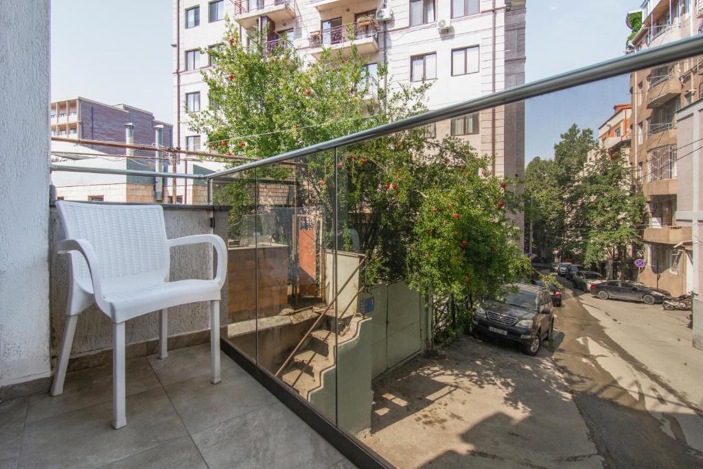 Balkón nebo terasa v ubytování Hotel "Elesa Wera"