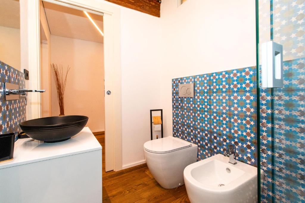 Kúpeľňa v ubytovaní Stylish Quardilatero Romano Central Flat
