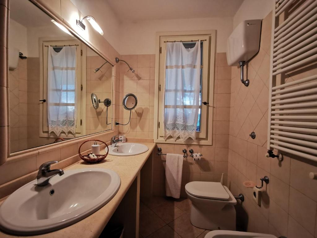 Koupelna v ubytování Il Melograno Country House