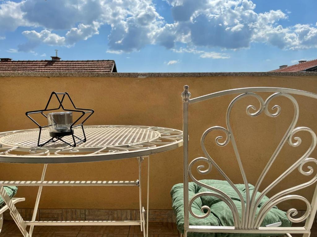 Balkón alebo terasa v ubytovaní LIPA Apartment