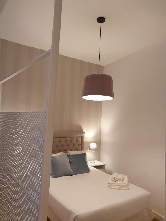 Cama o camas de una habitación en Le Petit Palü-Fuencarral