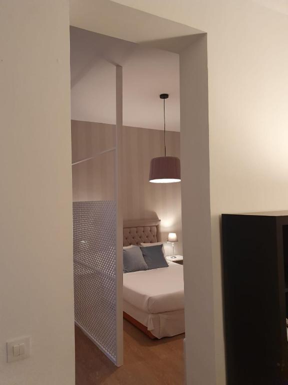 Cama o camas de una habitación en Le Petit Palü-Fuencarral
