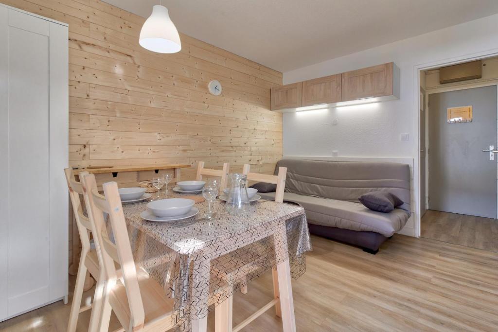 Posezení v ubytování Accès direct aux pistes - appartement pour 4