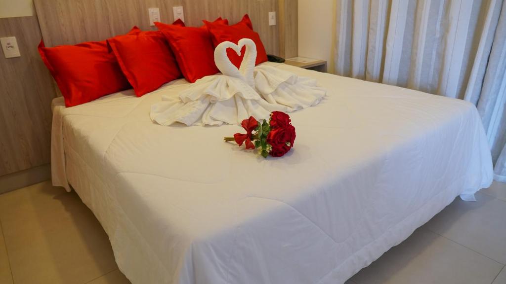 Giường trong phòng chung tại Oiti Hotel - By Up Hotel