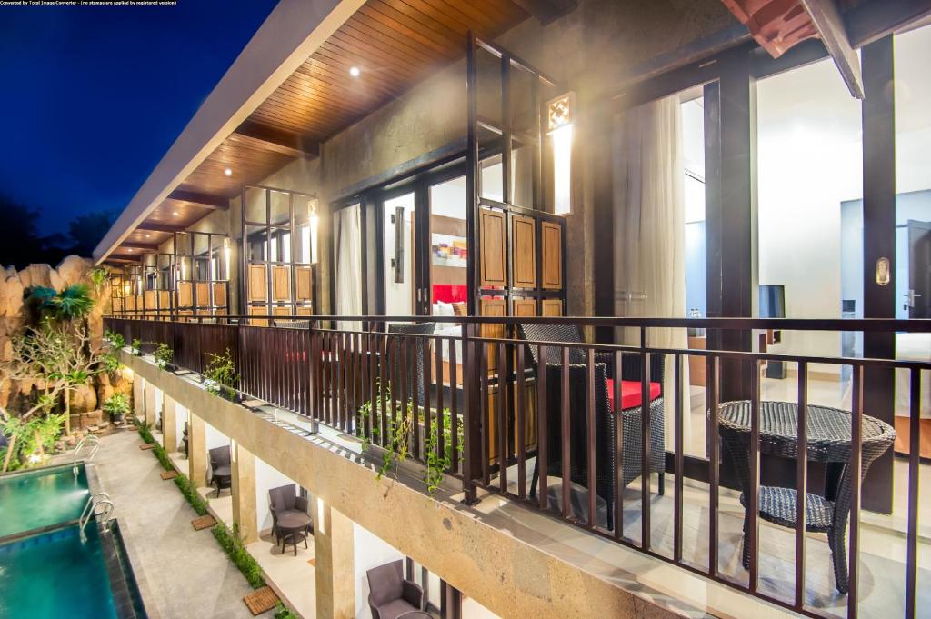 Bazén v ubytování The Swaha Ubud Hotel nebo v jeho okolí