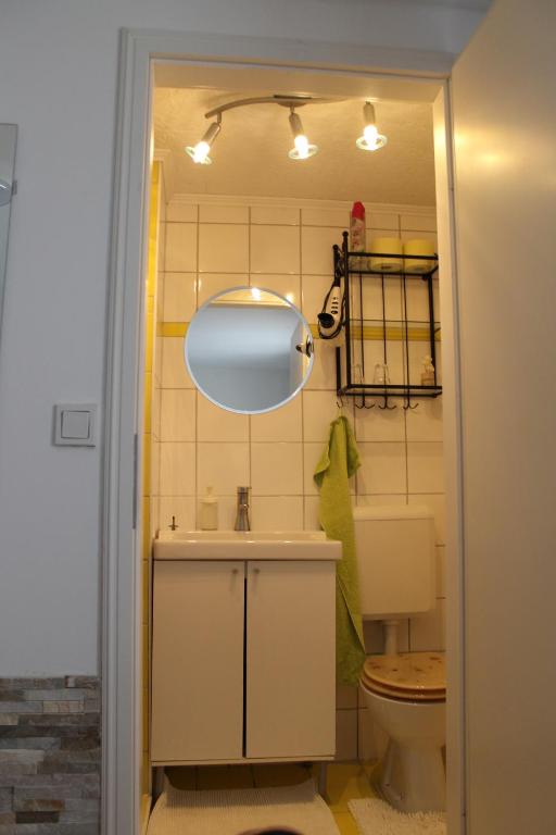 Ένα μπάνιο στο Zimmer Steger