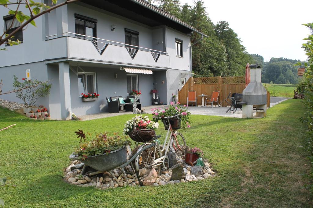 Κήπος έξω από το Zimmer Steger