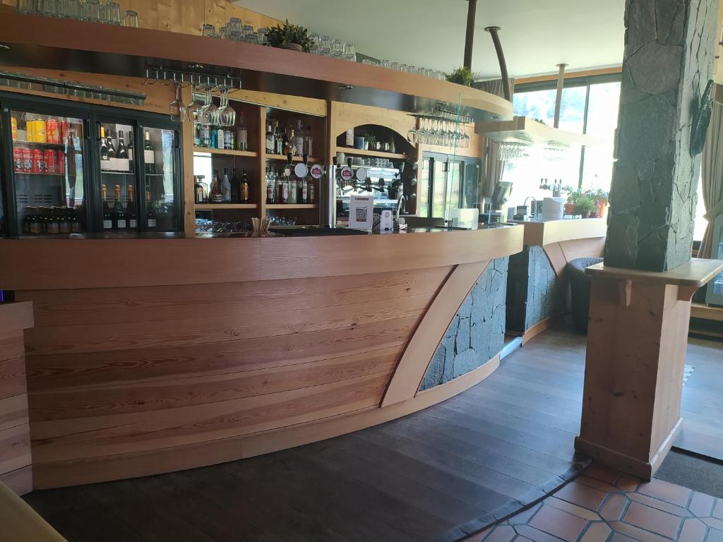 Lounge nebo bar v ubytování Hôtel Aalborg