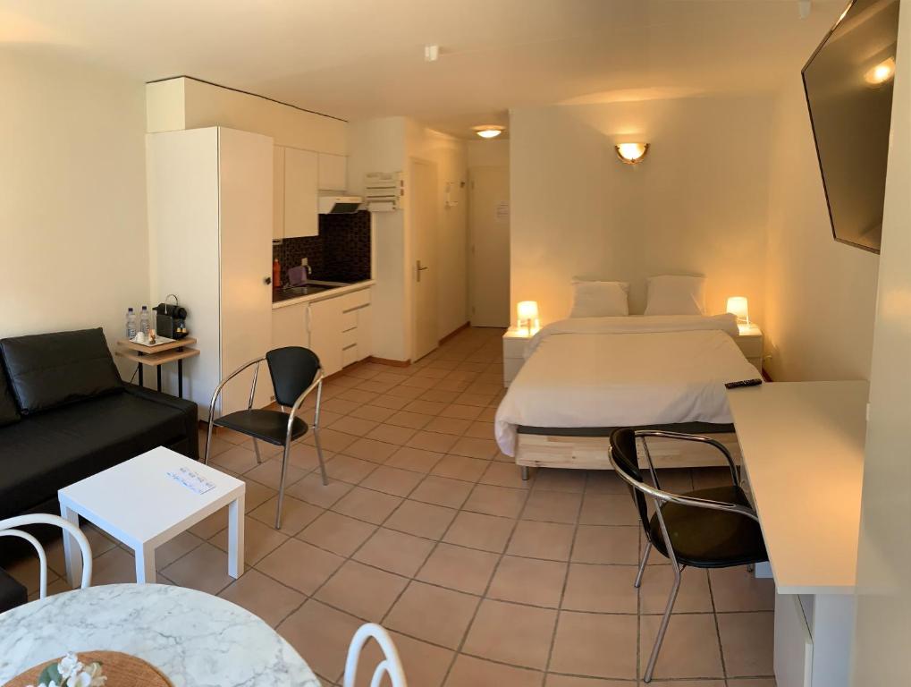 Posezení v ubytování Residence Vue Chateau