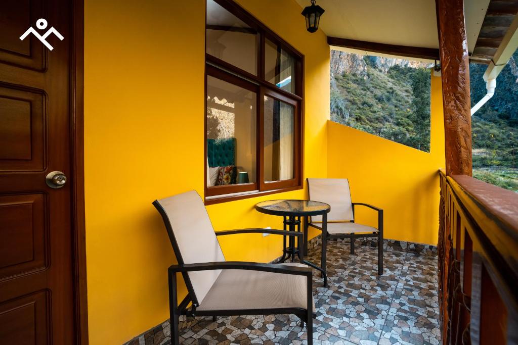 Balkón nebo terasa v ubytování Hotel Villarma