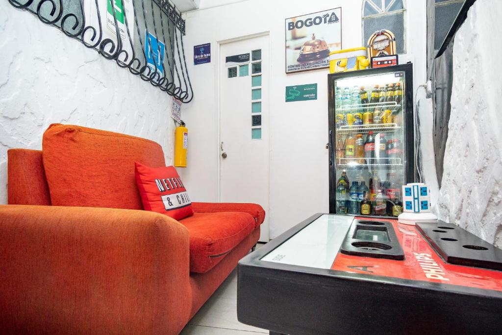 Posezení v ubytování Hotel Bogota Home