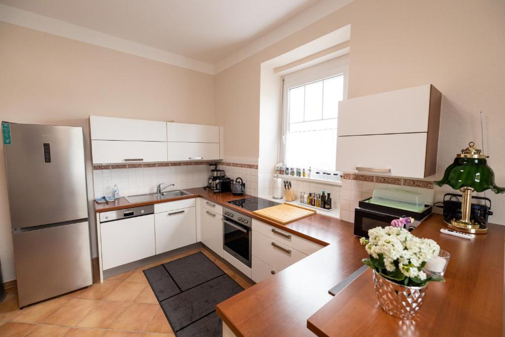 Kuchyňa alebo kuchynka v ubytovaní Apartment Lina