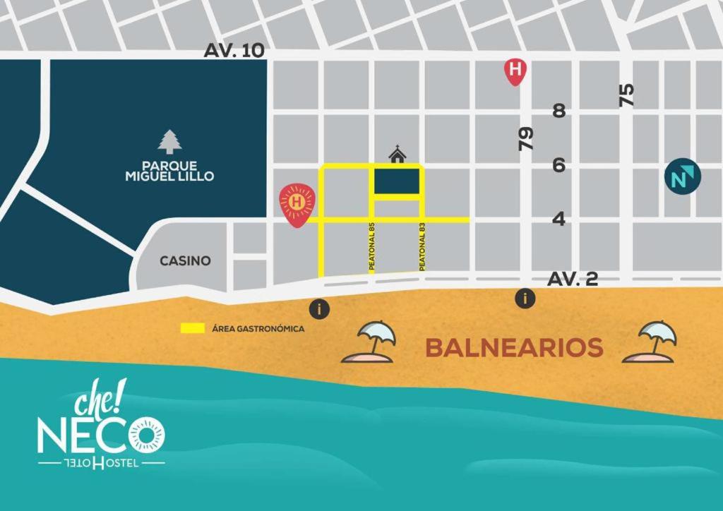 Plano de Che Neco Hotel