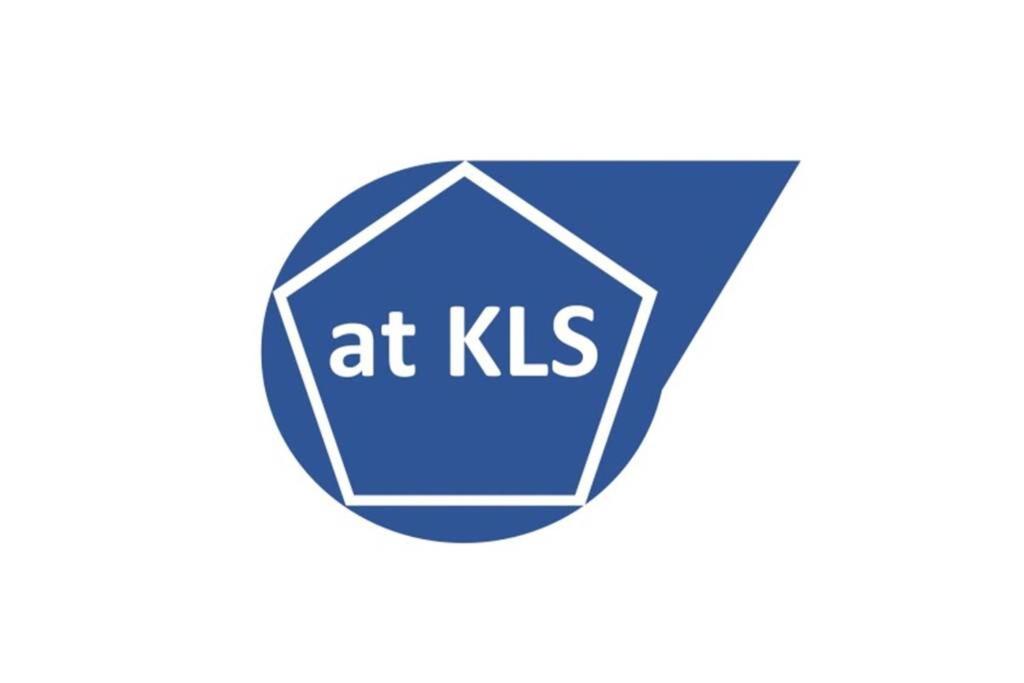 a blue logo with the text at khs at at Kessler Living and Sleeping in Kirchberg an der Jagst