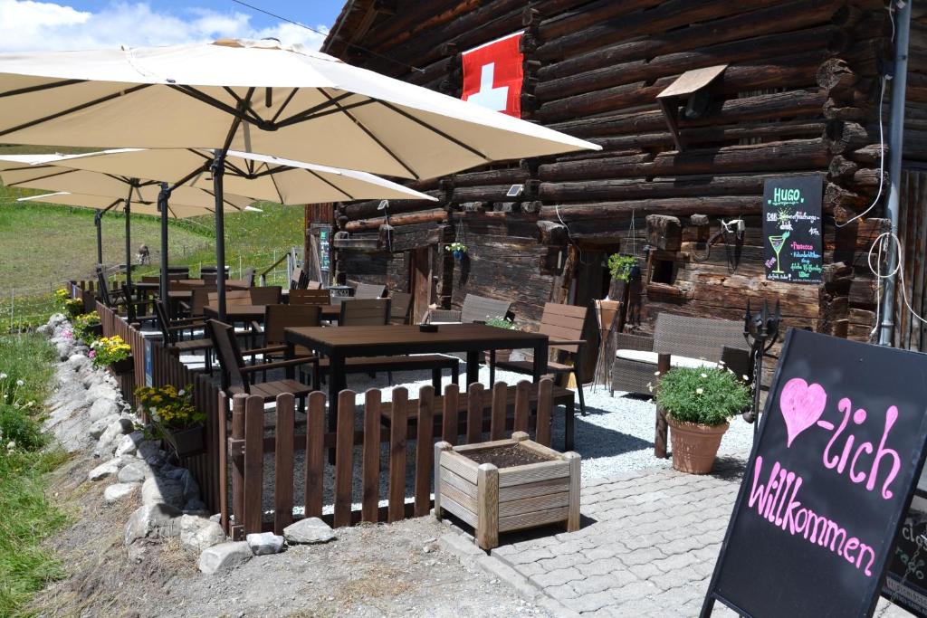 Restaurace v ubytování Gasthaus Alpina
