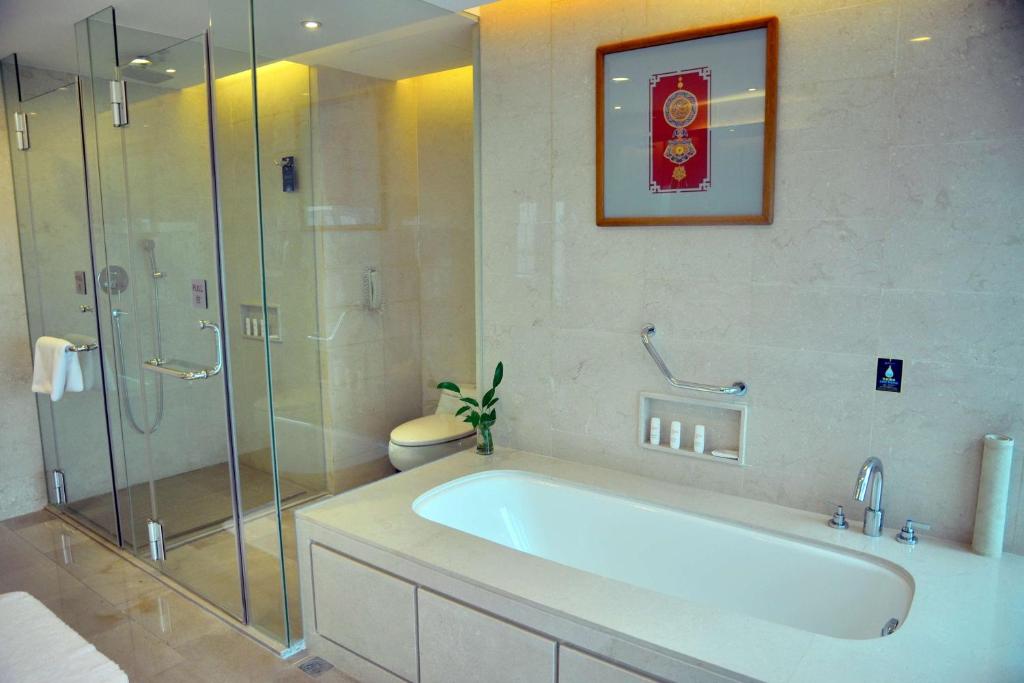 Koupelna v ubytování Radisson Blu Hotel Liuzhou