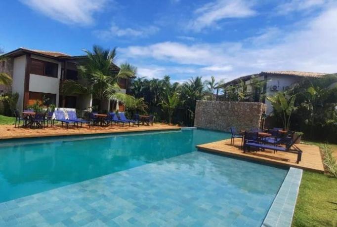 Hồ bơi trong/gần Apartamento luxo Barra Grande Península de Maraú