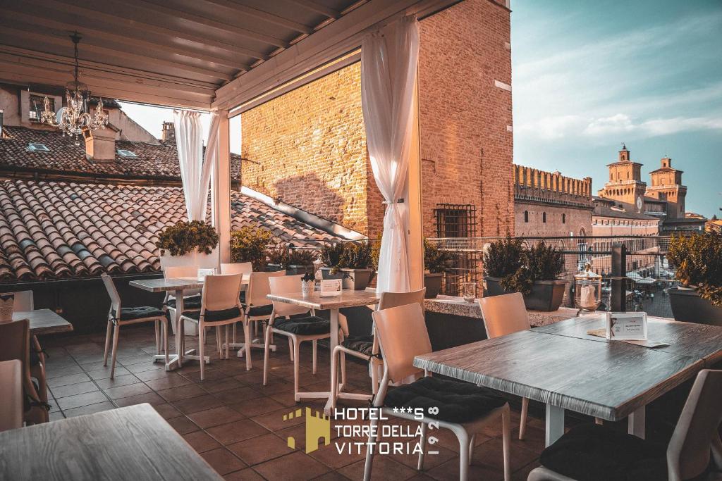 Balkón nebo terasa v ubytování Hotel Torre della Vittoria 1928