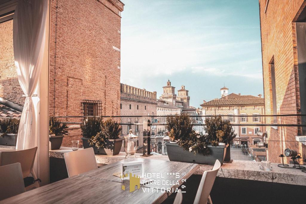 Balkón nebo terasa v ubytování Hotel Torre della Vittoria 1928