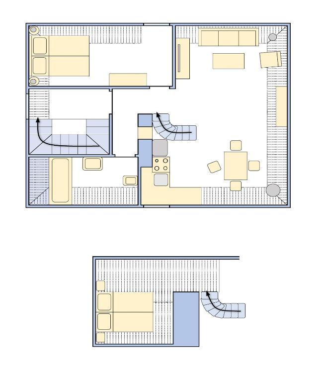 Půdorys ubytování Apartment 27