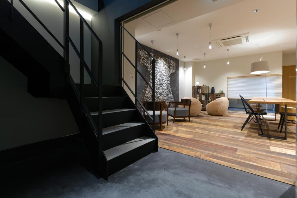 Posezení v ubytování Design Hotel Kyoto Fuyacho