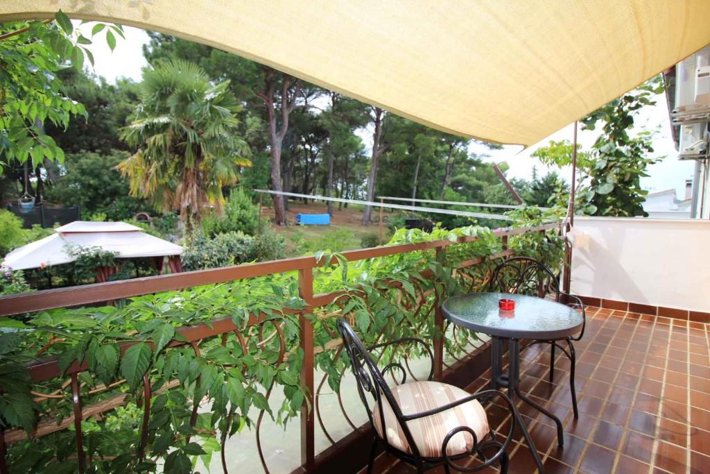 Balkón alebo terasa v ubytovaní Holiday home in Porec/Istrien 35375