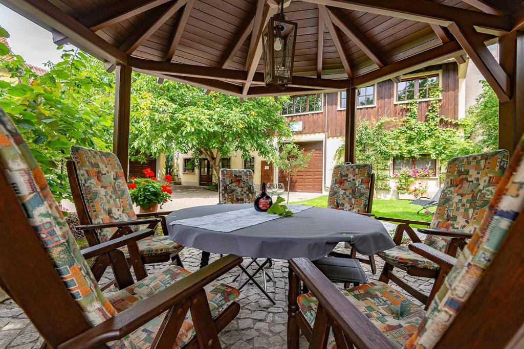 Zahrada ubytování Ferienwohnung Nesselbachtal
