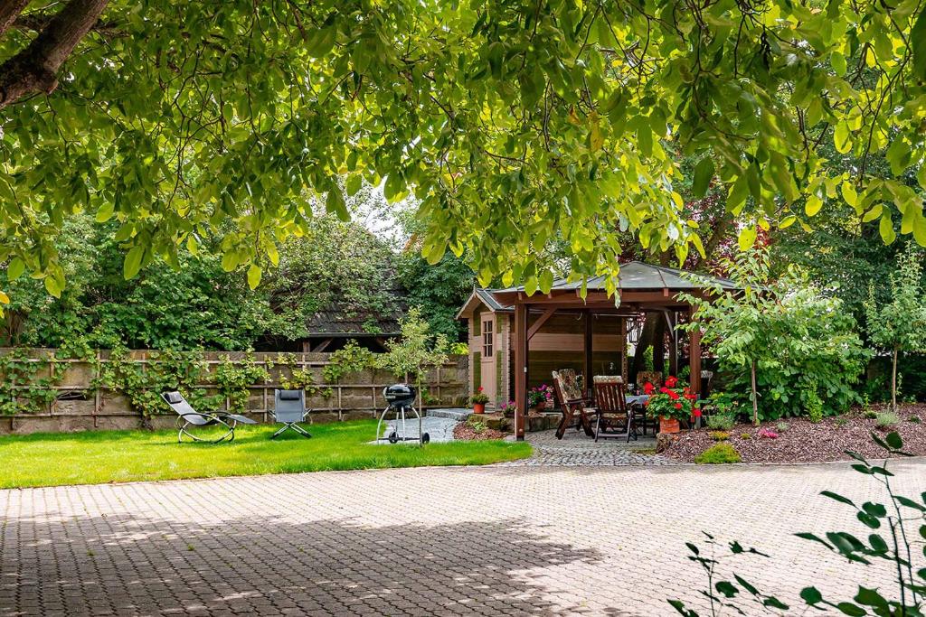 Zahrada ubytování Ferienwohnung Nesselbachtal