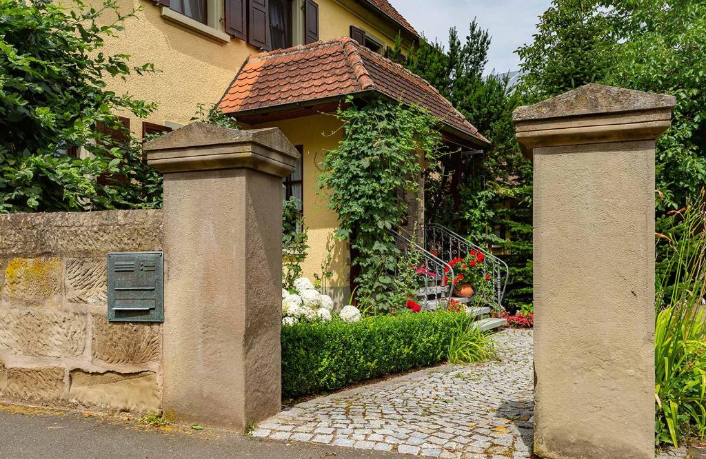 Zahrada ubytování Ferienwohnung Nesselbachtal