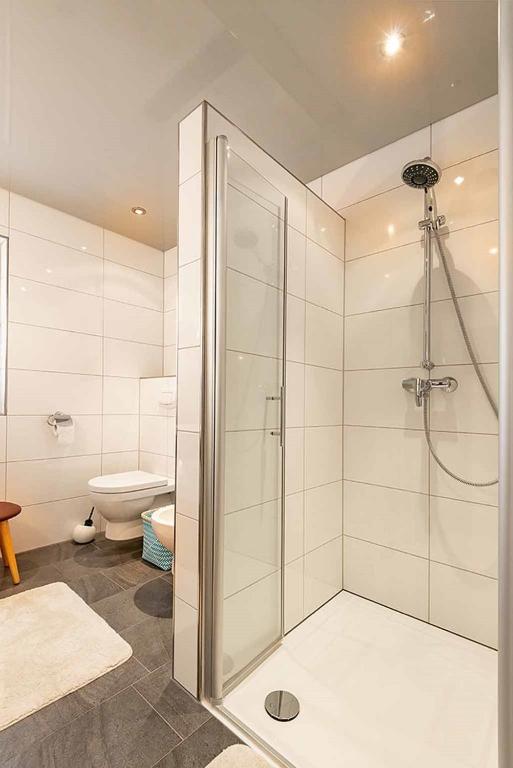 Koupelna v ubytování Ferienwohnung Nesselbachtal