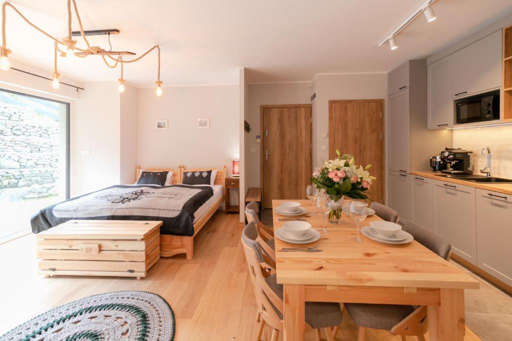 Apartamenty Pod Stokiem 200 m do kolejki Na Skrzyczne - szczyrk apartamenty - Apartamento Com Terraço I1