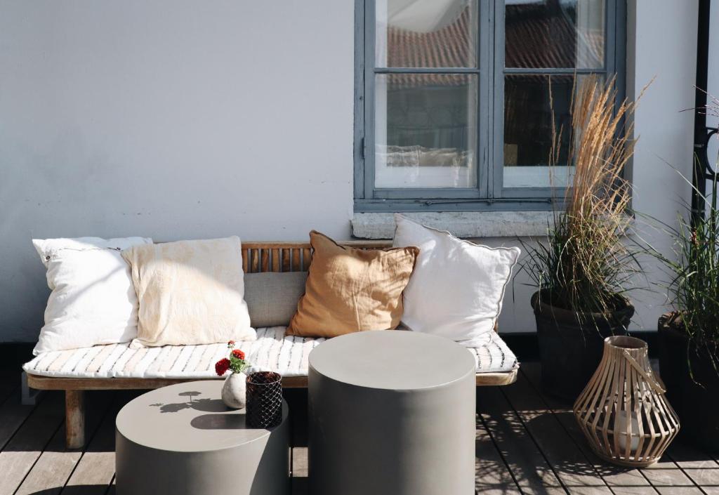 Posezení v ubytování Kalk Hotel