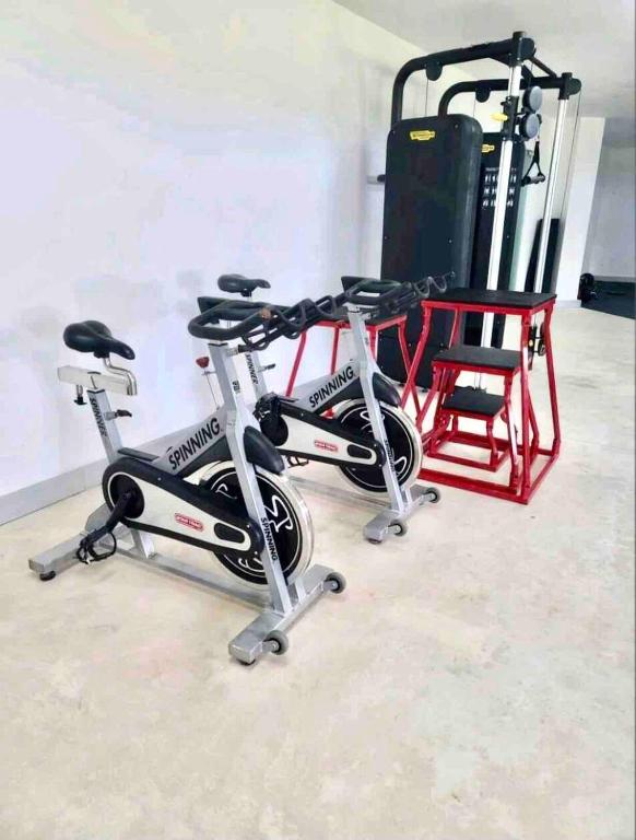 Fitness centrum a/nebo fitness zařízení v ubytování Cana Rock Chic Golf de Lux