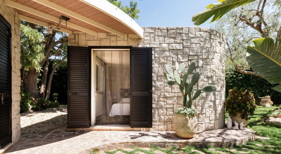 Vonkajšia záhrada v ubytovaní Stone House Modica