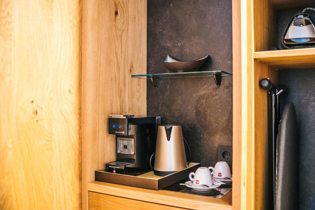 Příslušenství pro přípravu čaje a kávy v ubytování Hotel Andino