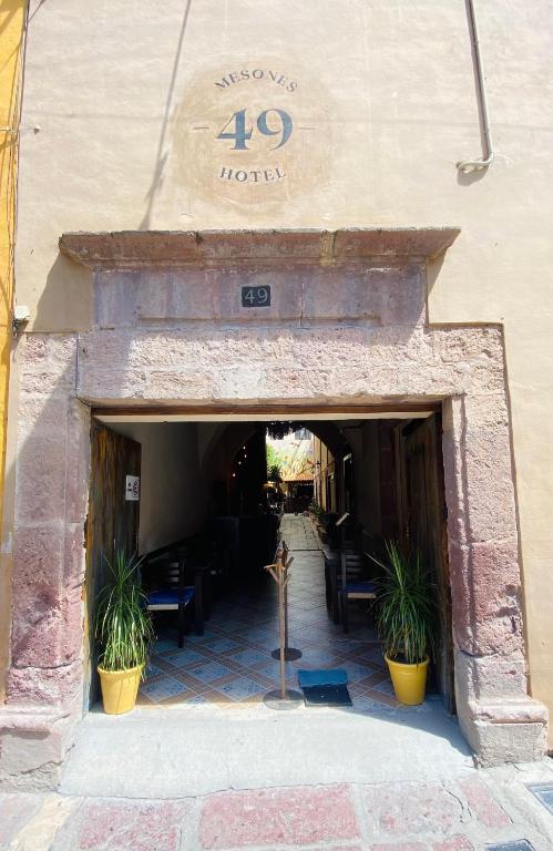 Exteriér nebo vchod ubytování Hotel Mesones 49