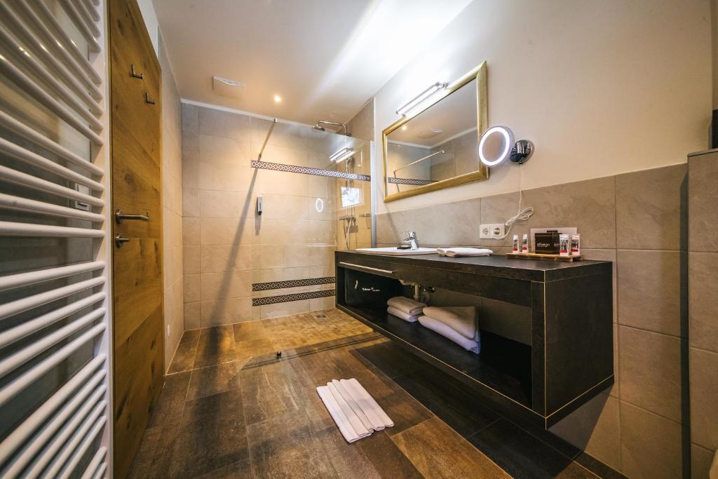 Kuchyň nebo kuchyňský kout v ubytování Hotel Andino