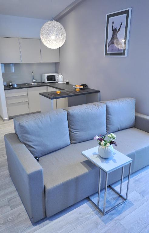 Kuchyň nebo kuchyňský kout v ubytování Apartments & Rooms Lavandula Exclusive
