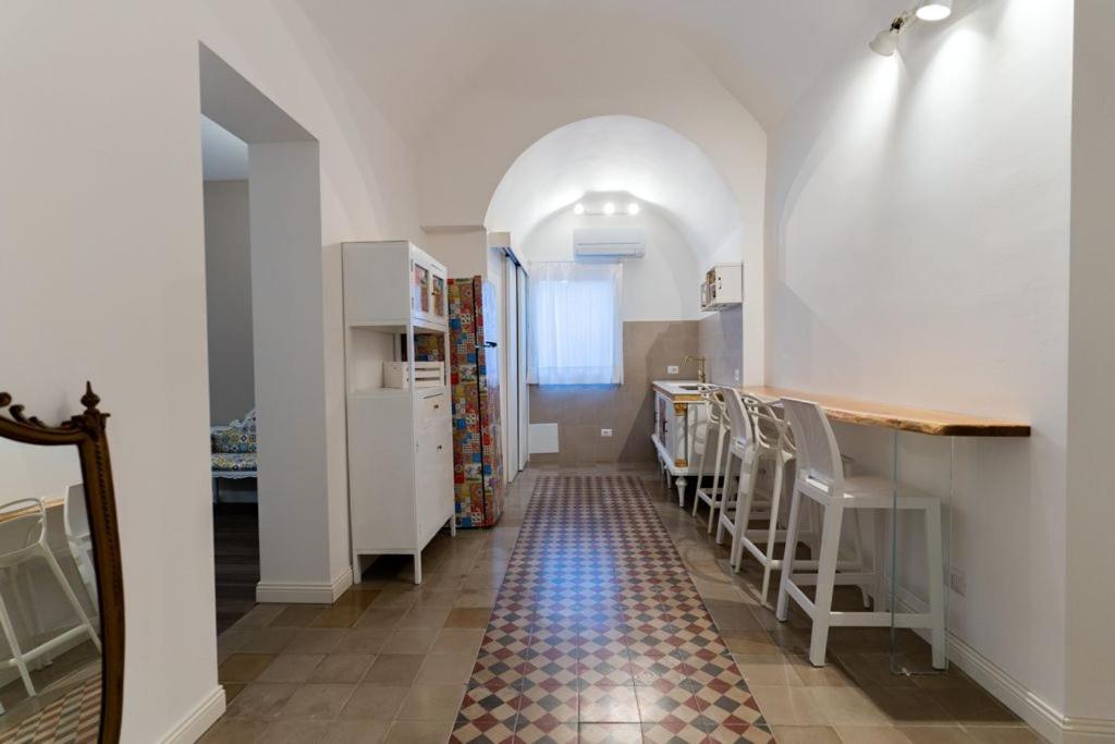 Kuchyňa alebo kuchynka v ubytovaní Sikelia-sicilian rooms