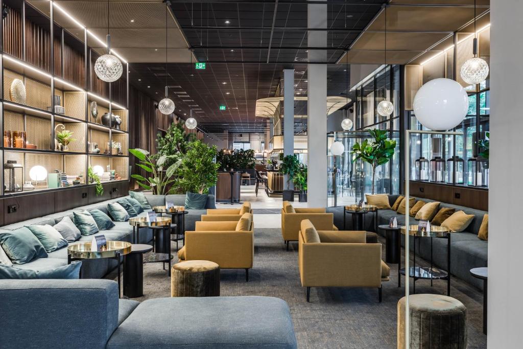 Posezení v ubytování Clarion Hotel Sundsvall