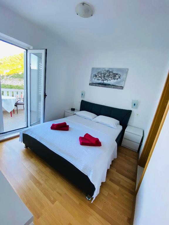 Krevet ili kreveti u jedinici u objektu Guest House Ruža