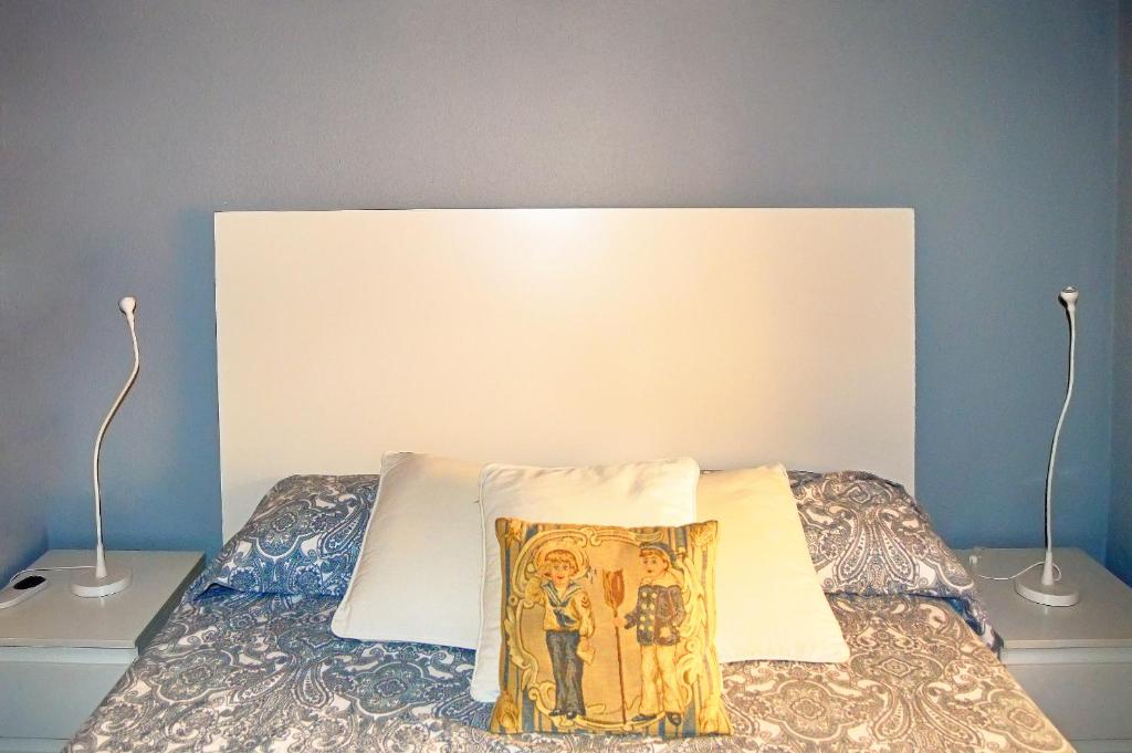 Postel nebo postele na pokoji v ubytování La Vieja Parra