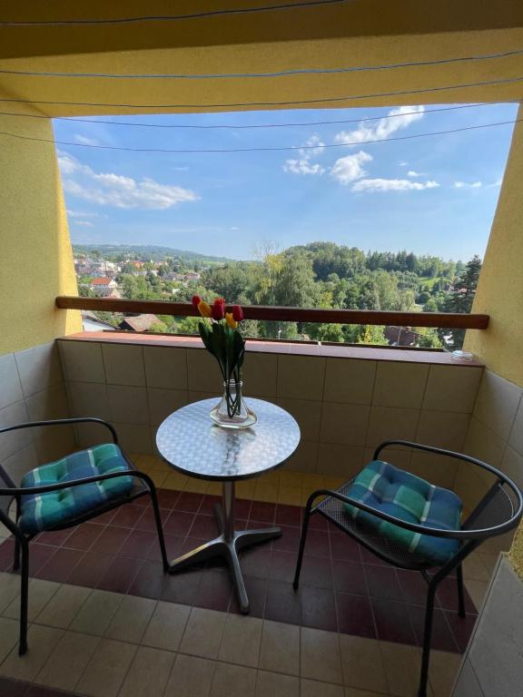 Balkón nebo terasa v ubytování MAXOVO KRÁLOVSTVÍ