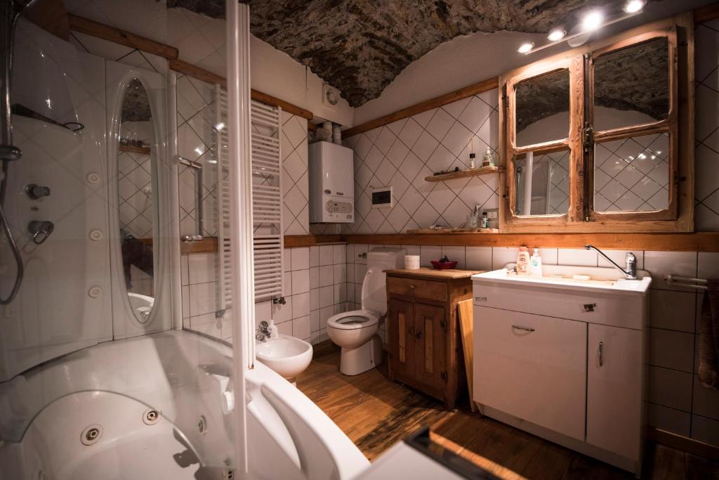 Kúpeľňa v ubytovaní Sci e montagna vera