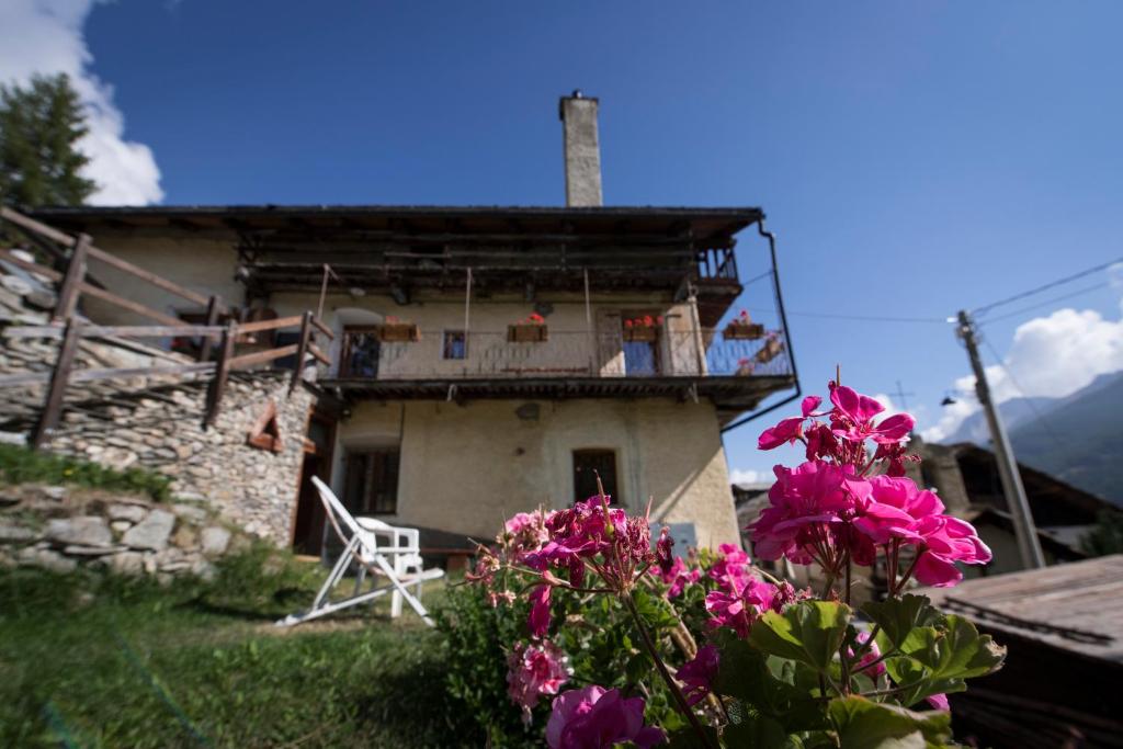 Vonkajšia záhrada v ubytovaní Sci e montagna vera