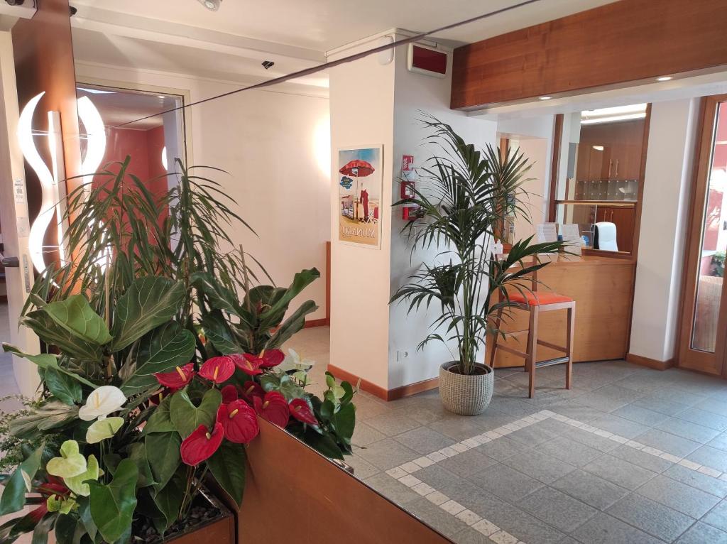 Vstupní hala nebo recepce v ubytování Hotel Il Guscio