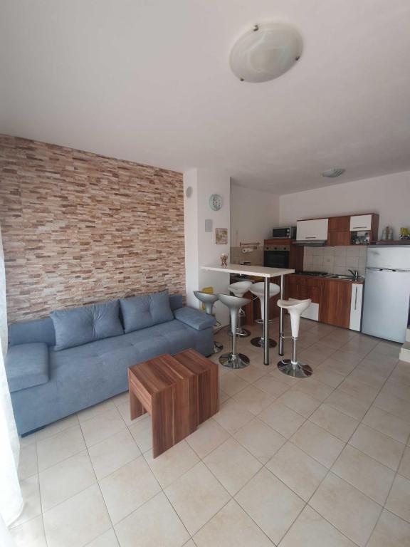 Kuchyň nebo kuchyňský kout v ubytování Apartment Kos