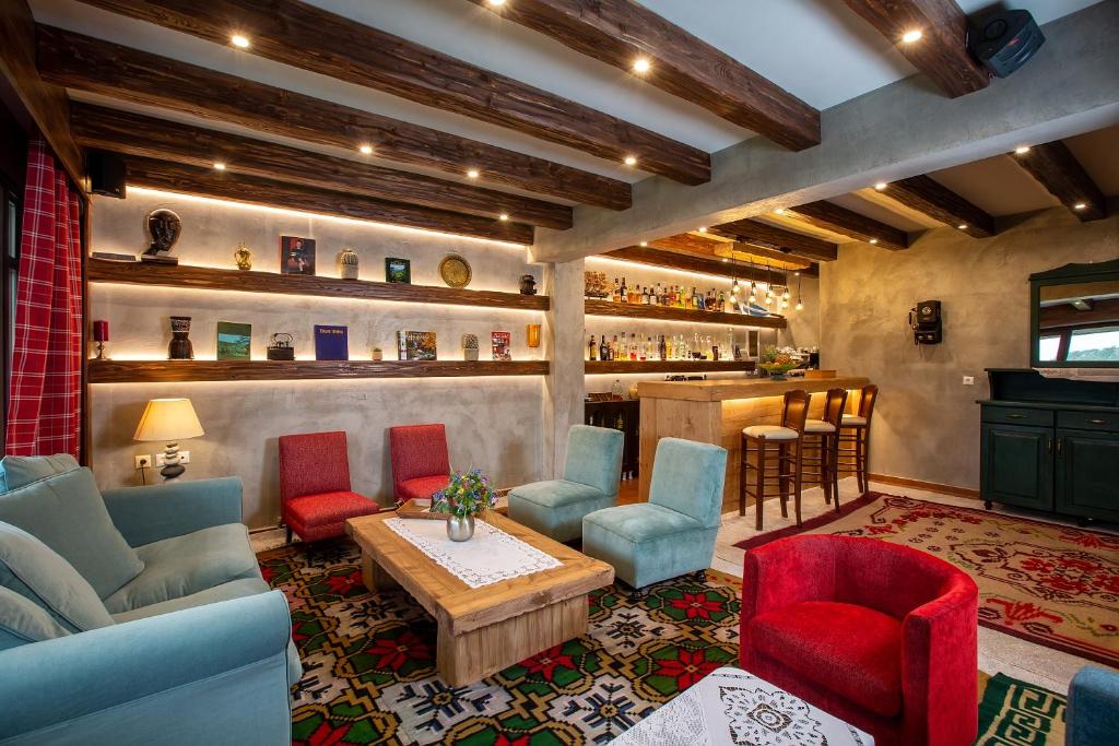 La Noi Guesthouse tesisinde lounge veya bar alanı